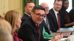 Burnham tells cabinet to tackle living costs at first meeting